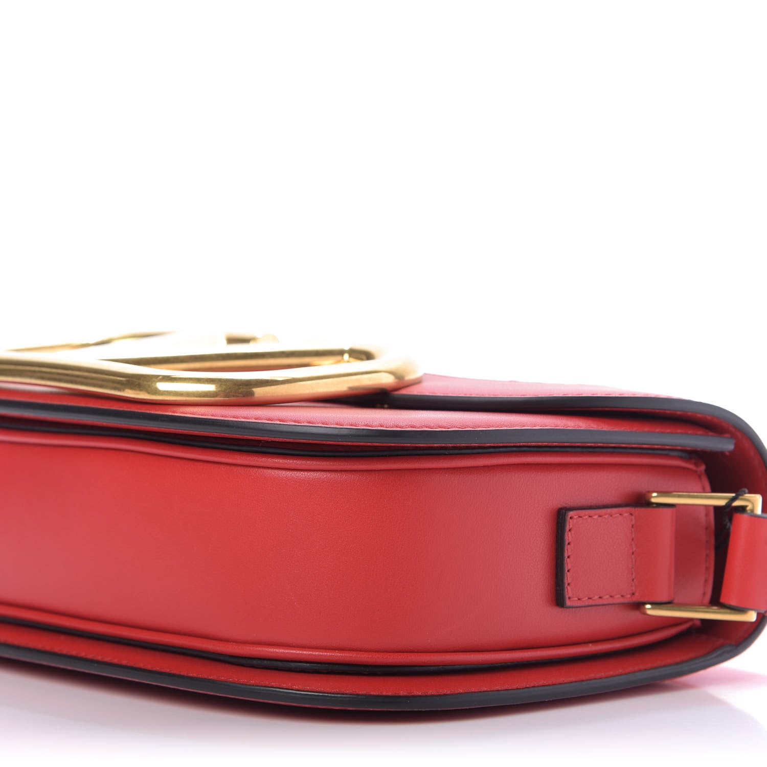 Valentino Garavani Smooth Calfskin Supervee Shoulder Bag Rouge Pur 7 of 9