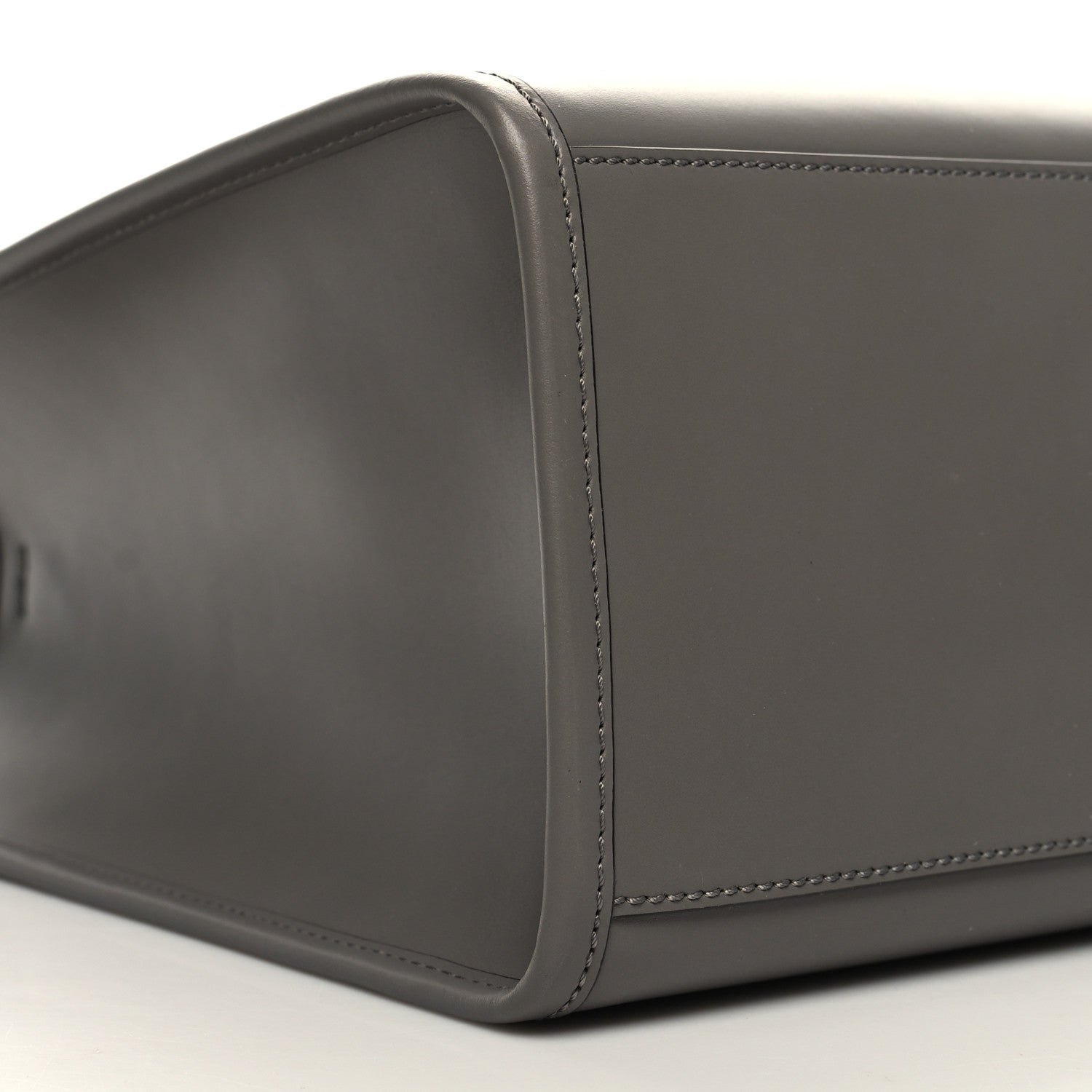 Fendi Vitello King Plexiglass Logo Embossed Medium Fendi Sunshine Shopper Tote Moon 9 of 11