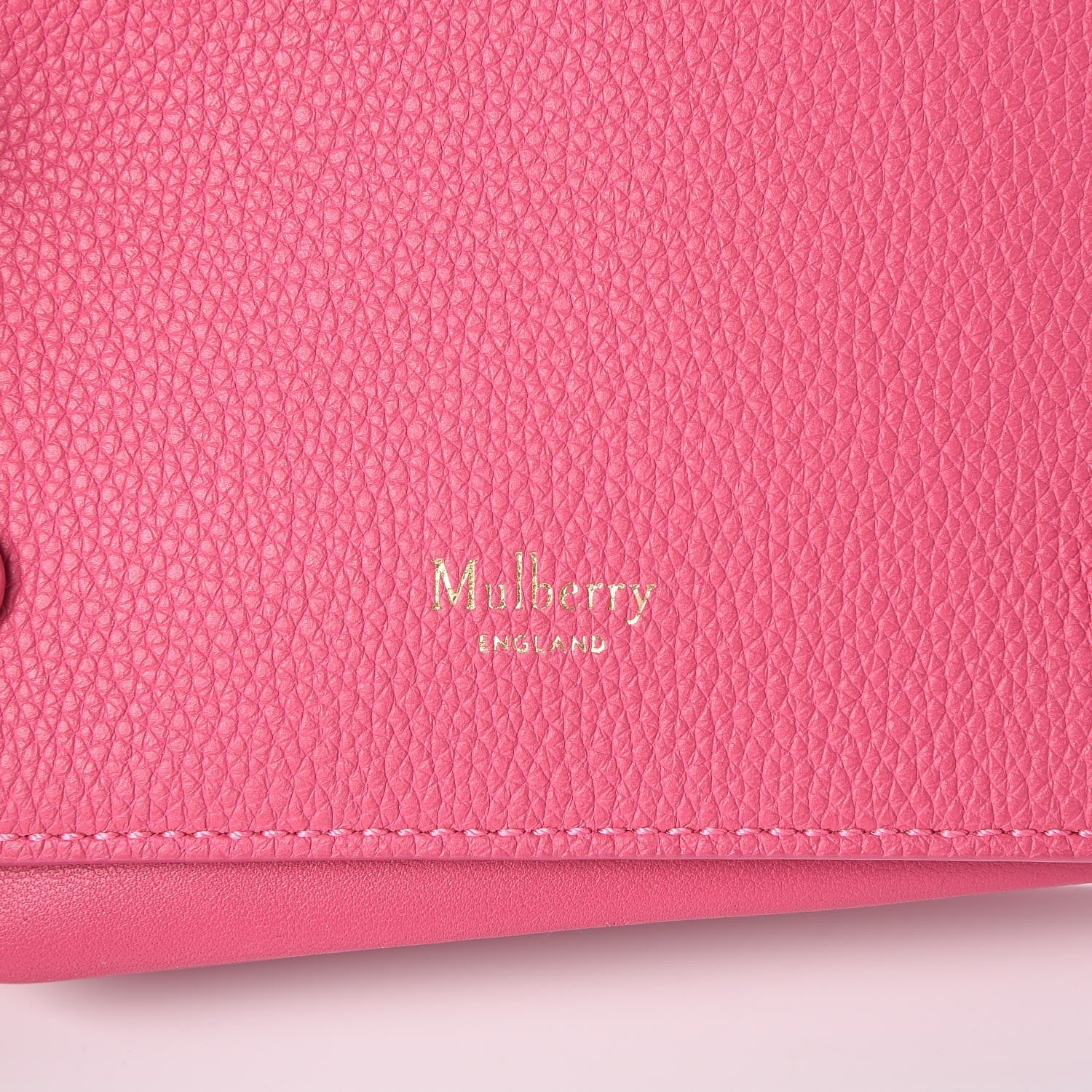 Mulberry Small Classic Grain Calfskin Clifton Flap Candy 7 of 7