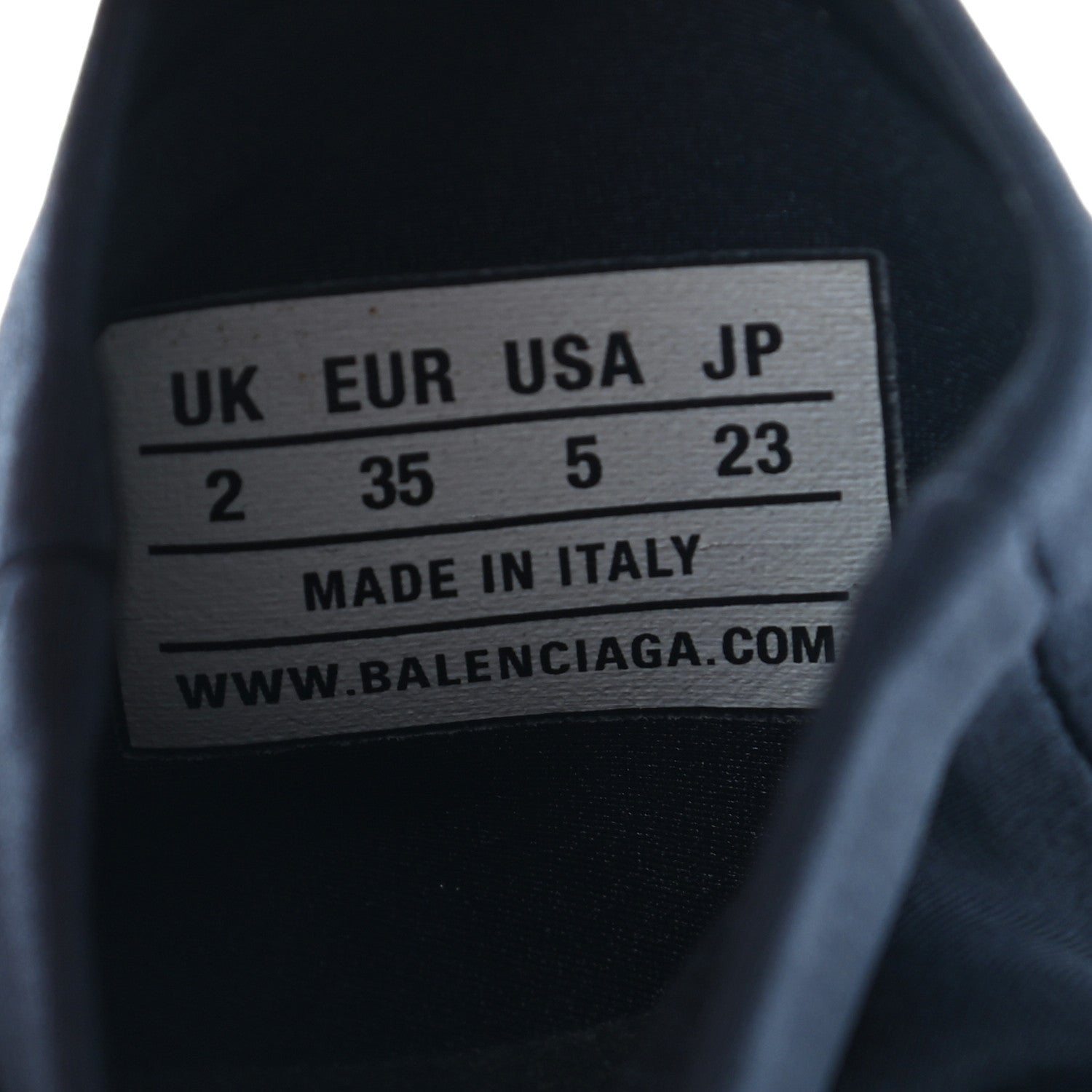 Balenciaga Neoprene Knit Womens Speed Sneakers 35 Black White 7 of 11