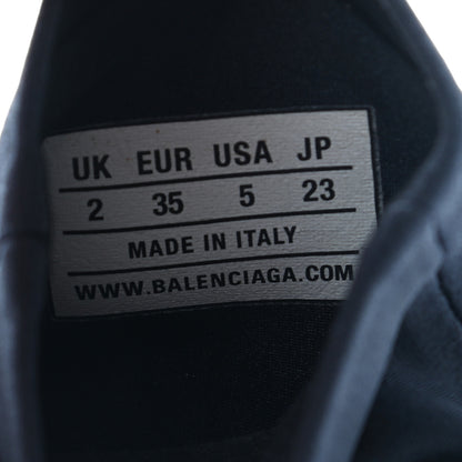 Balenciaga Neoprene Knit Womens Speed Sneakers 35 Black White 7 of 11