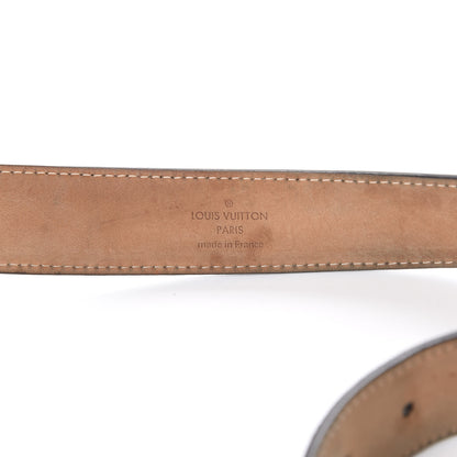Louis Vuitton Damier Ebene Tresor Belt 80 32 3 of 9