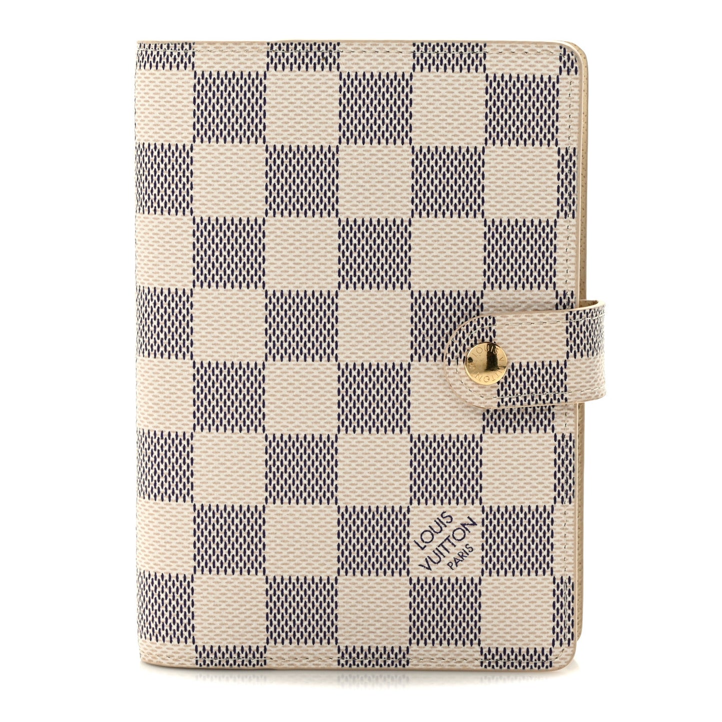 Damier Azur Small Ring Agenda Cover