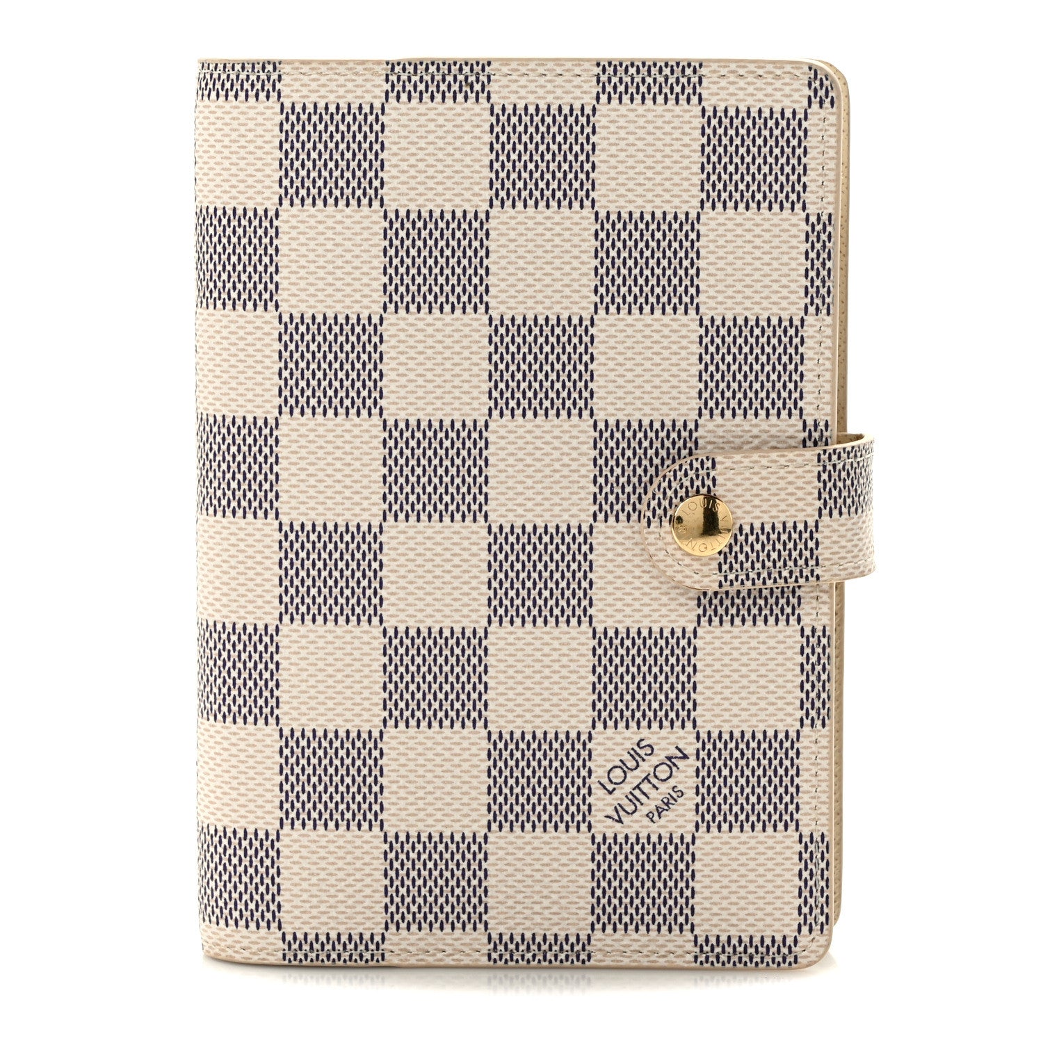 Louis Vuitton Damier Azur Small Ring Agenda Cover 1 of 7