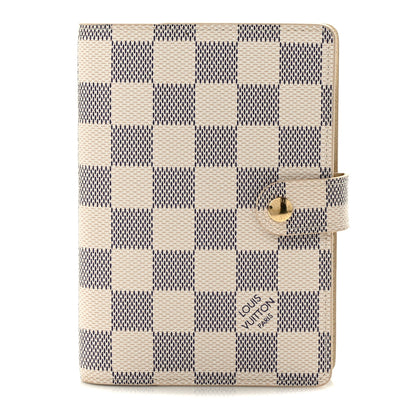 Louis Vuitton Damier Azur Small Ring Agenda Cover 1 of 7