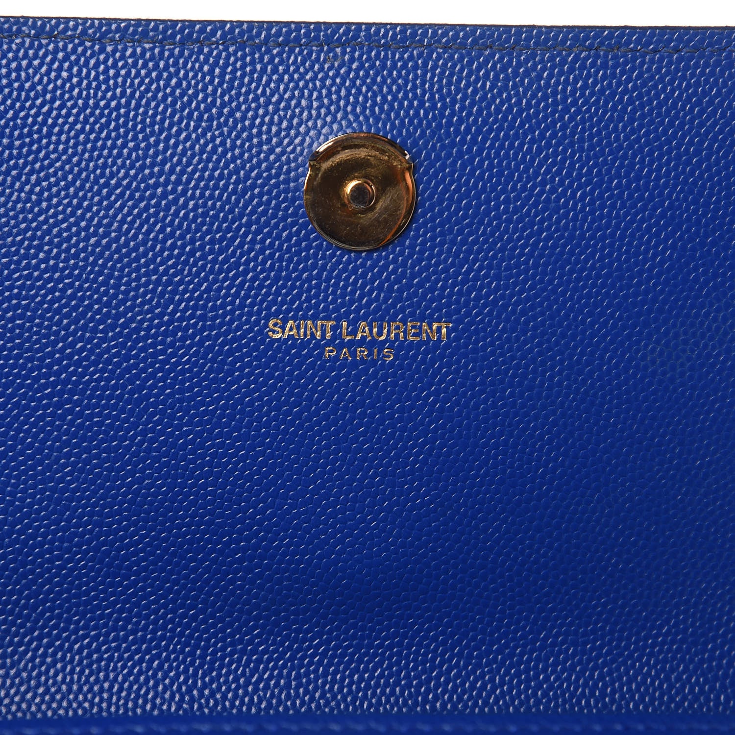 Saint Laurent Grain De Poudre Small Classic Monogram Kate Satchel Royal Blue 7 of 11