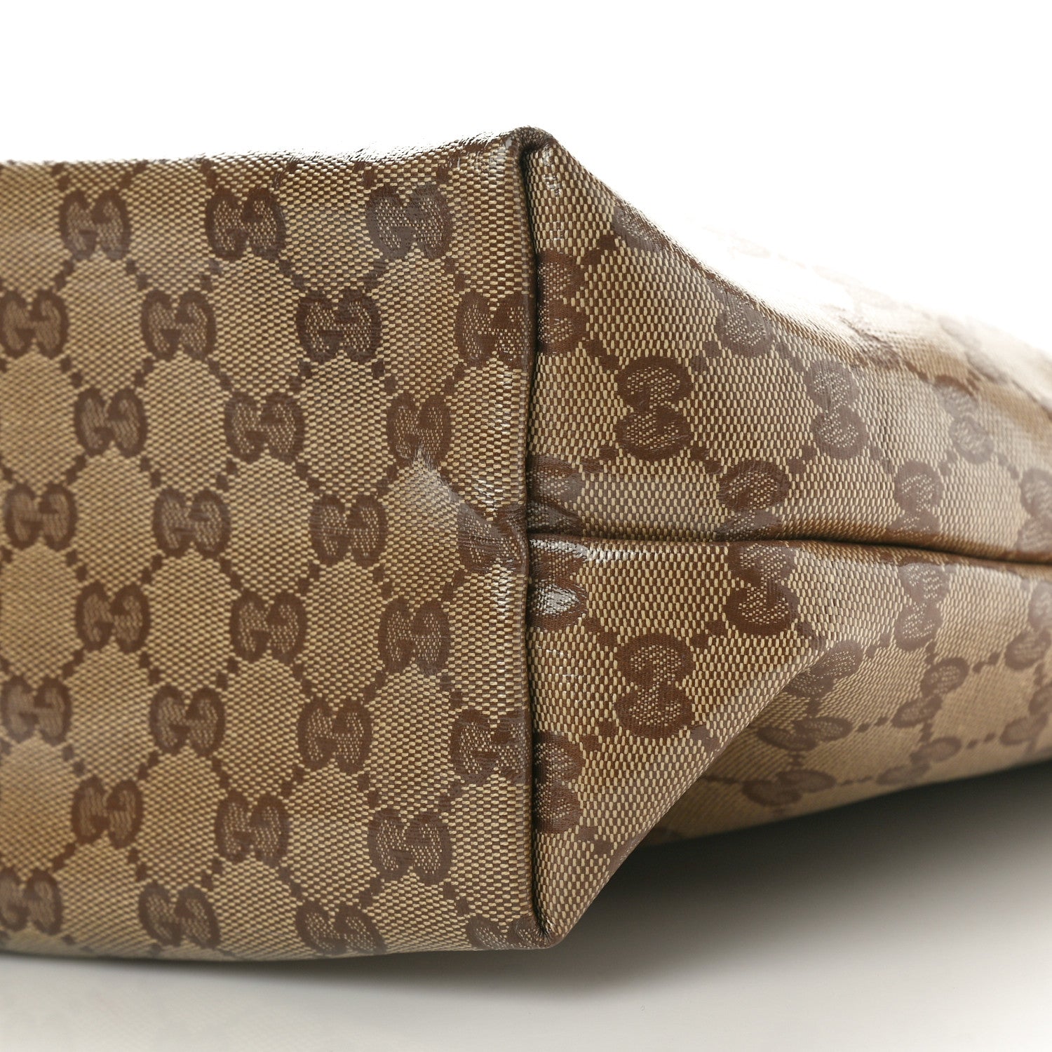 Gucci Crystal Monogram Joy Tote Dark Brown 10 of 11