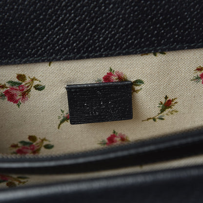 Gucci Calfskin Web Medium Dionysus Shoulder Bag Black 6 of 10