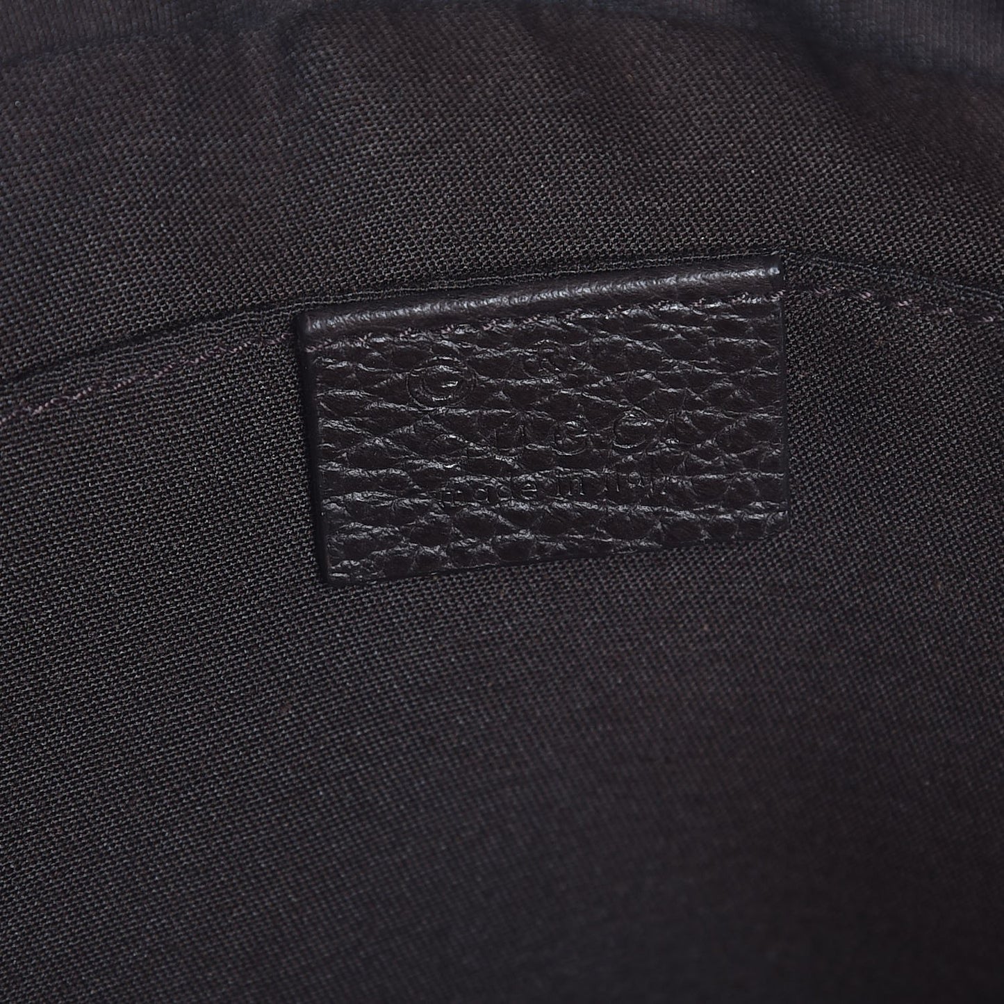 Crystal Monogram Belt Bag Brown