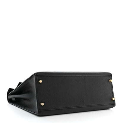 Hermes Epsom Kelly Sellier 32 Black 4 of 12