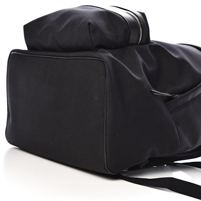 Saint Laurent Canvas Nylon Giant City Backpack Black 9 of 11