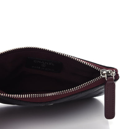 Chanel Caviar Quilted Small Cosmetic Case Black 5 of 7