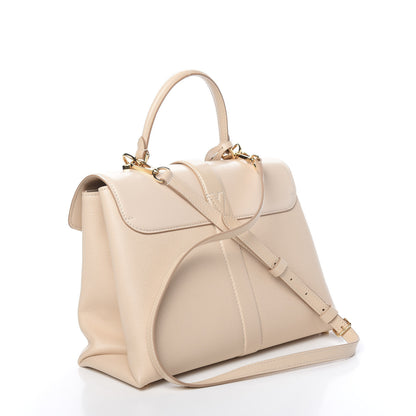 Louis Vuitton Grained Smooth Calfskin Rose Des Vents PM Creme 3 of 9