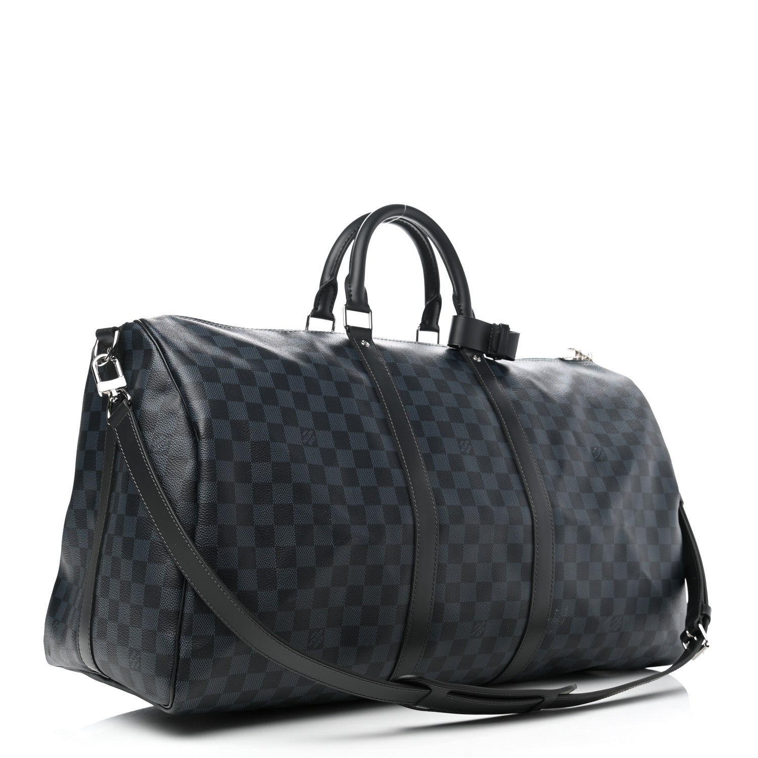 Louis Vuitton Damier Cobalt Keepall Bandouliere 55 3 of 12