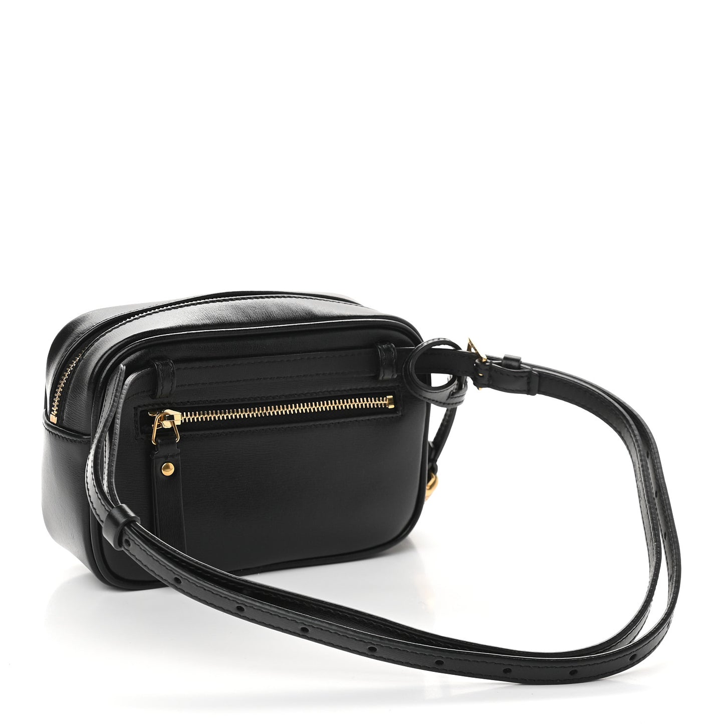 Calfskin Canvas Monogram Lou Belt Bag Black