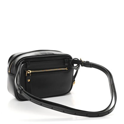Saint Laurent Calfskin Canvas Monogram Lou Belt Bag Black 3 of 8
