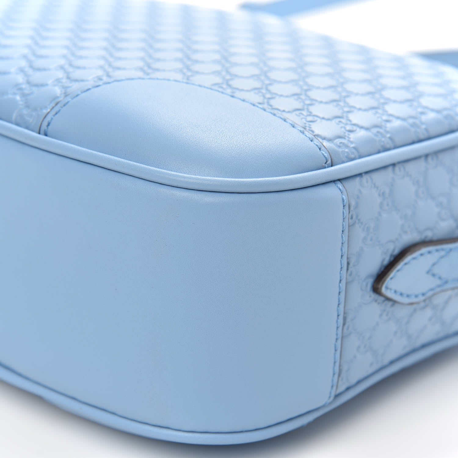 Gucci Microguccissima Mini Bree Messenger Bag Mineral Blue 11 of 11