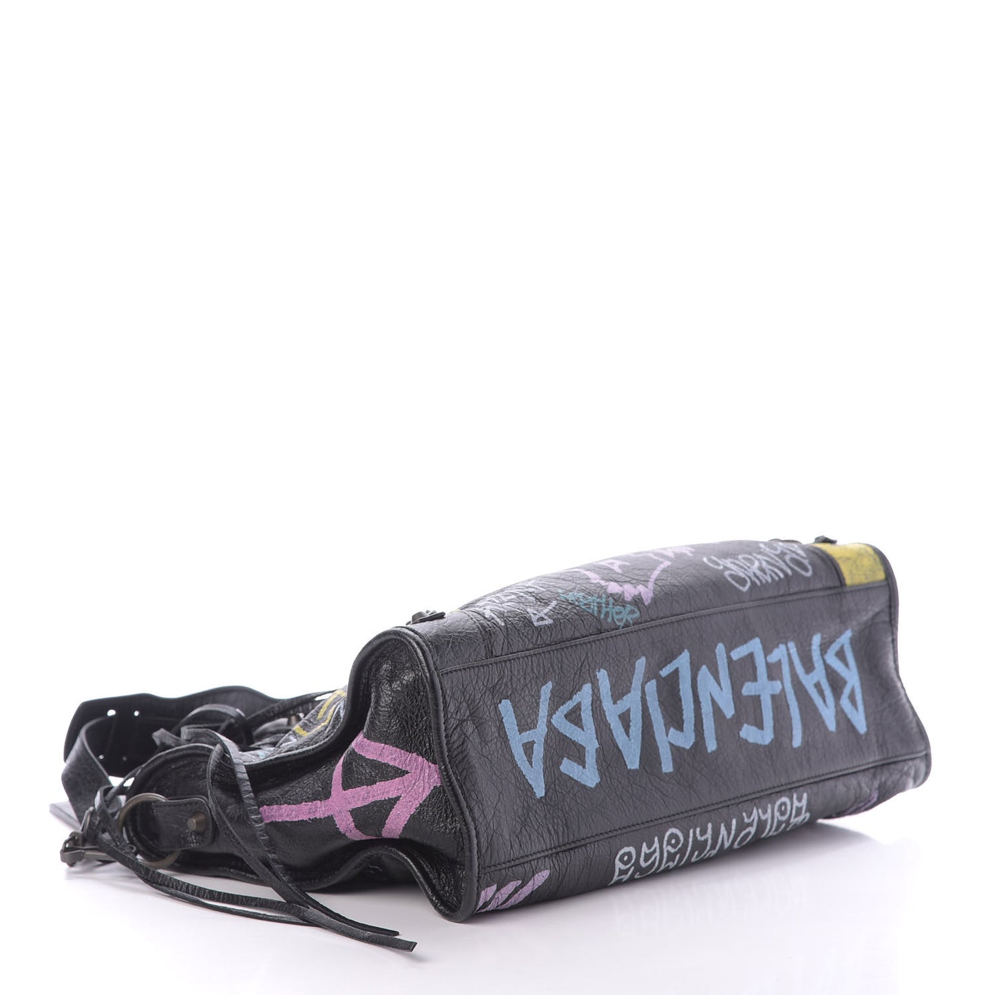 Agneau Graffiti All Over Classic Hardware City Black Multicolor