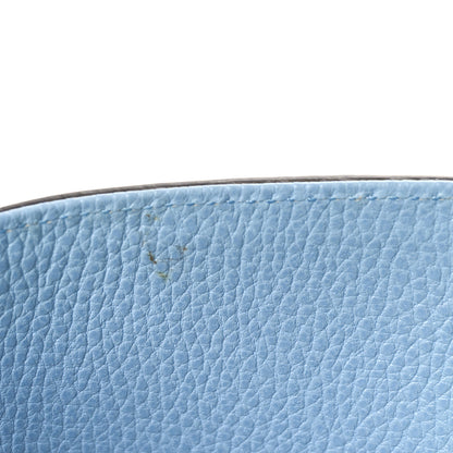 Gucci Dollar Calfskin Medium Swing Tote Mineral Blue 10 of 11