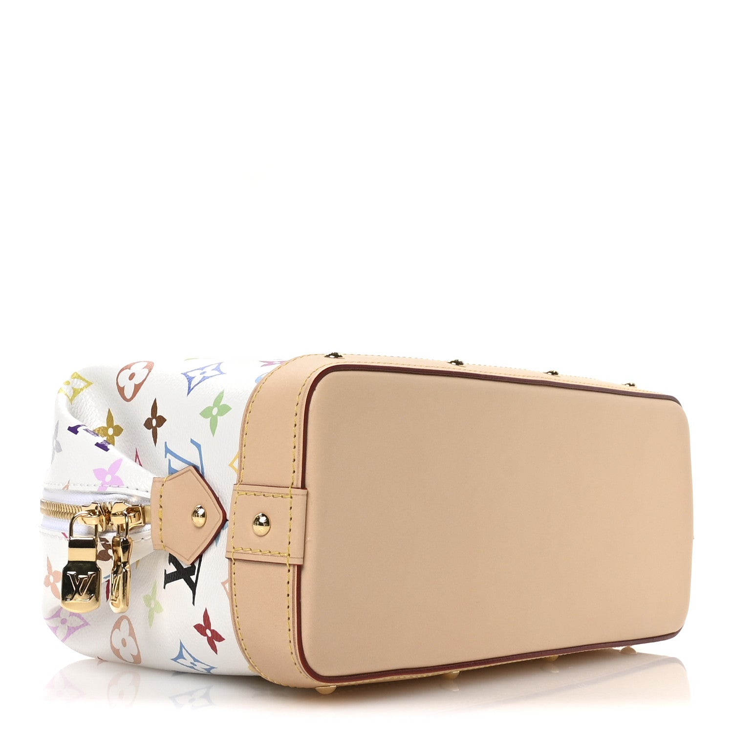 Louis Vuitton LV x TM Monogram Multicolor Cosmetic Pouch GM White 4 of 7