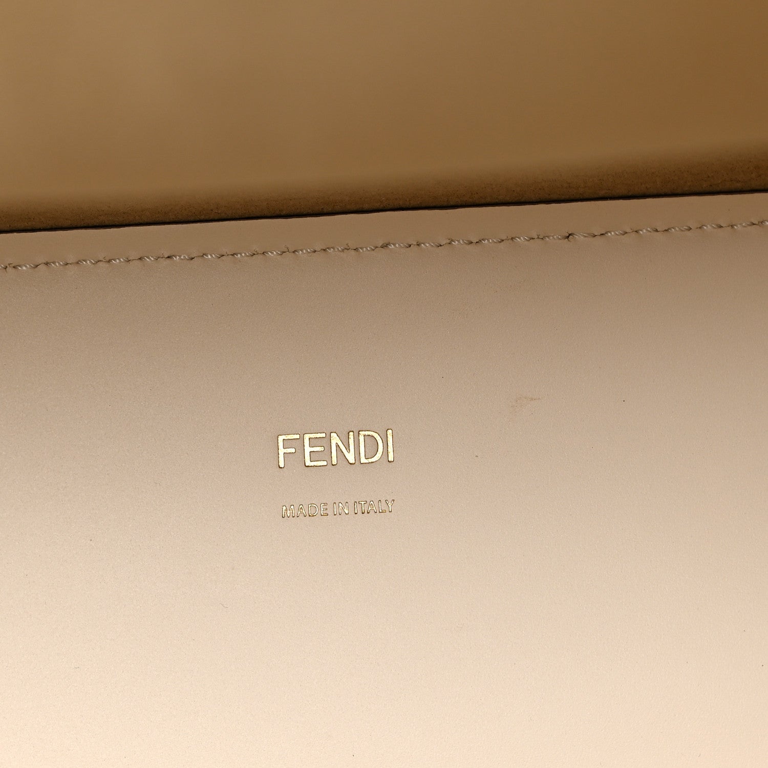 Fendi Vitello King Plexiglass Medium Fendi Sunshine Shopper Tote White Ice 6 of 10