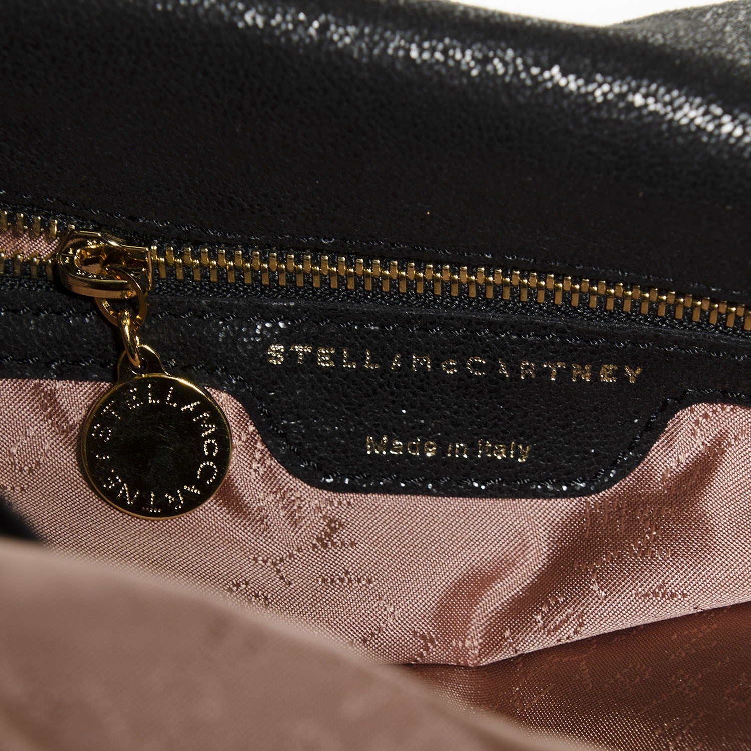 Stella McCartney Shaggy Deer Big Falabella Tote Black 7 of 10