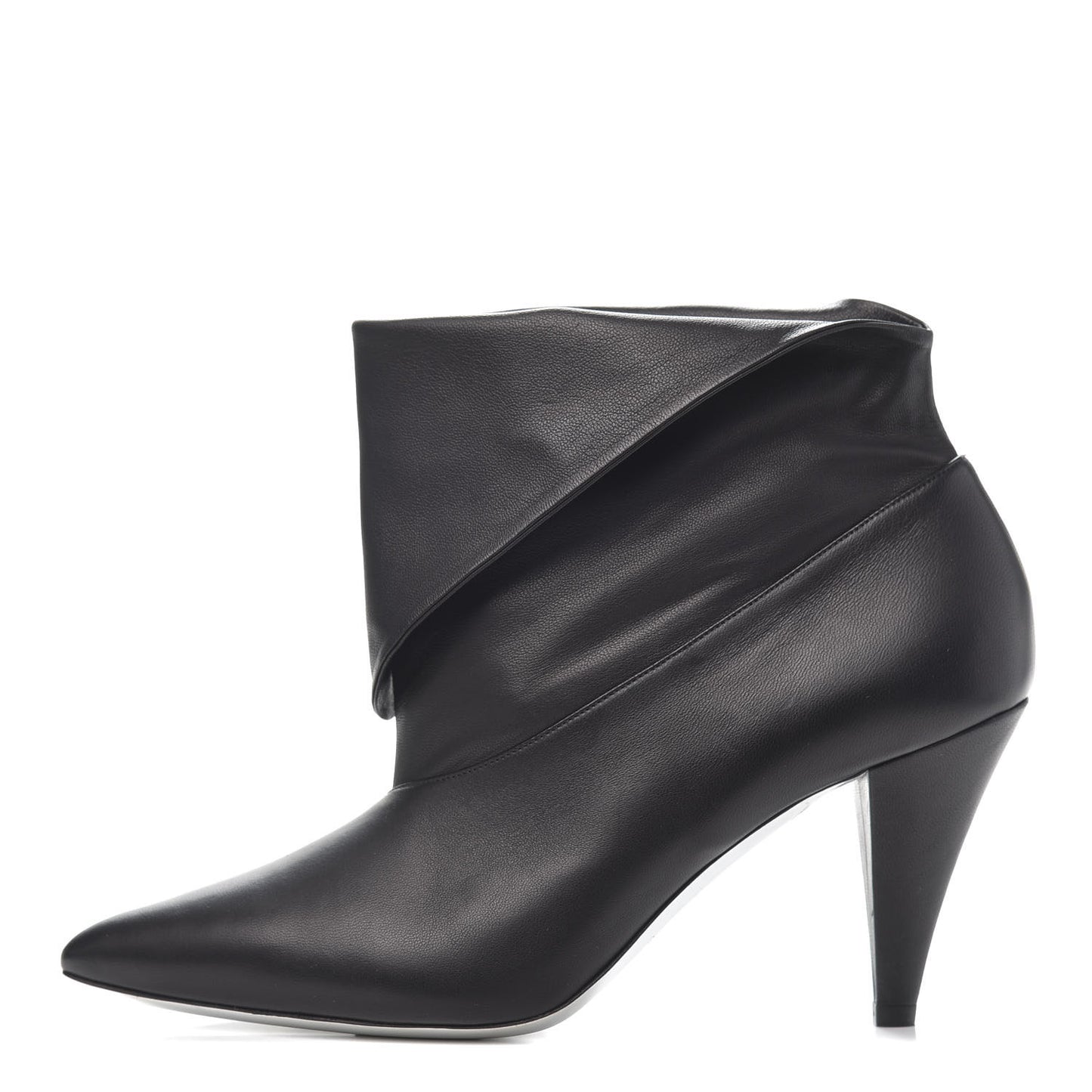 Lambskin Bottine Show 80 Ankle Bootie 40 Black