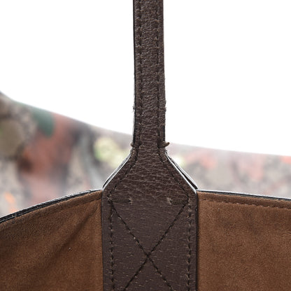 Gucci GG Supreme Monogram Tian Large Shopping Tote Beige Multicolor New Acero 9 of 17
