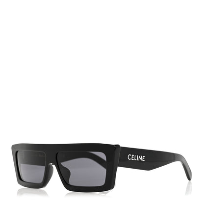 Celine Acetate Monochroms Square Sunglasses CL40214U Black 1 of 6
