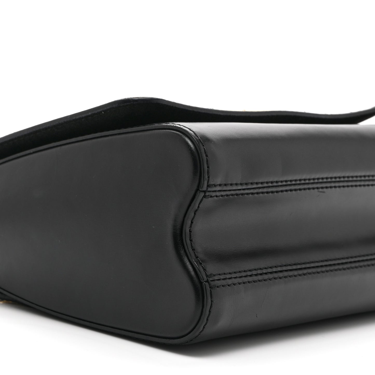 Calfskin Monogram Blossom Twist MM Black