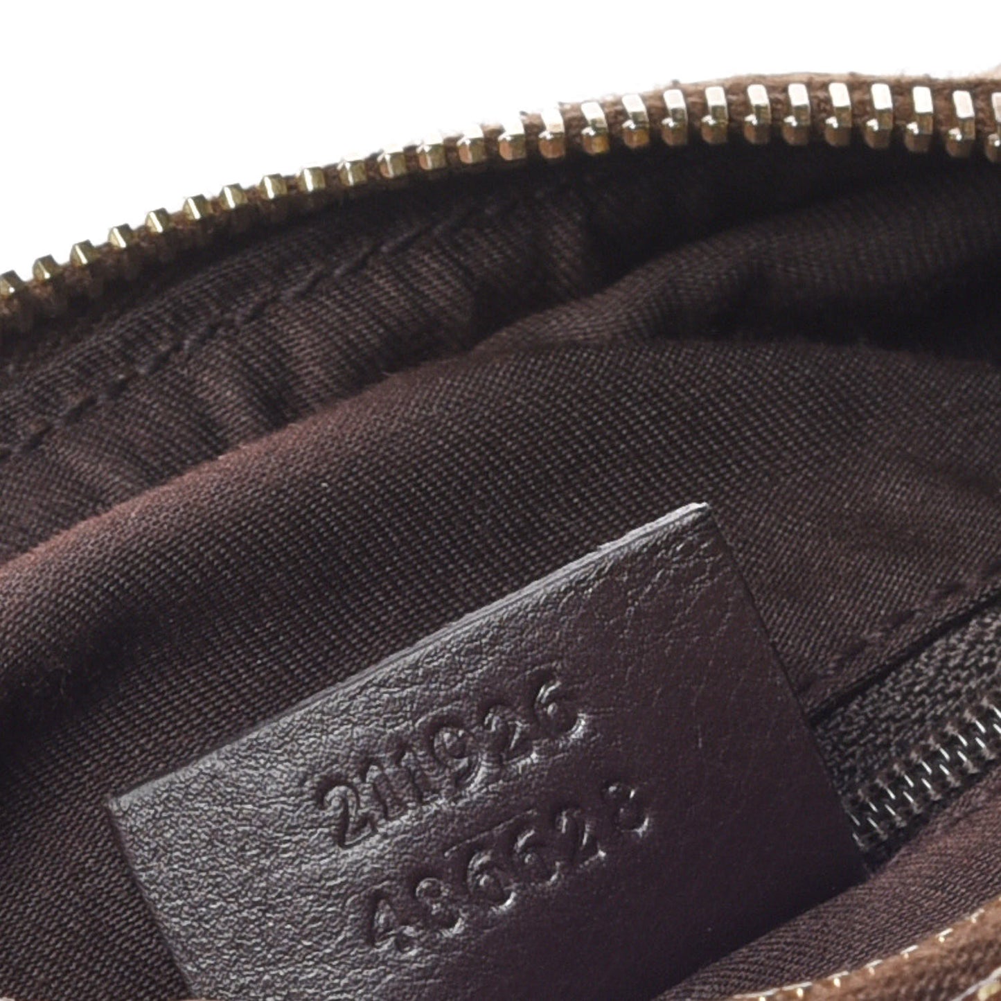 Crystal Monogram Web Hobo