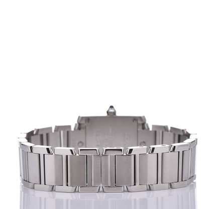 Cartier Stainless Steel 20mm Tank Francaise Quartz Watch 4 of 7