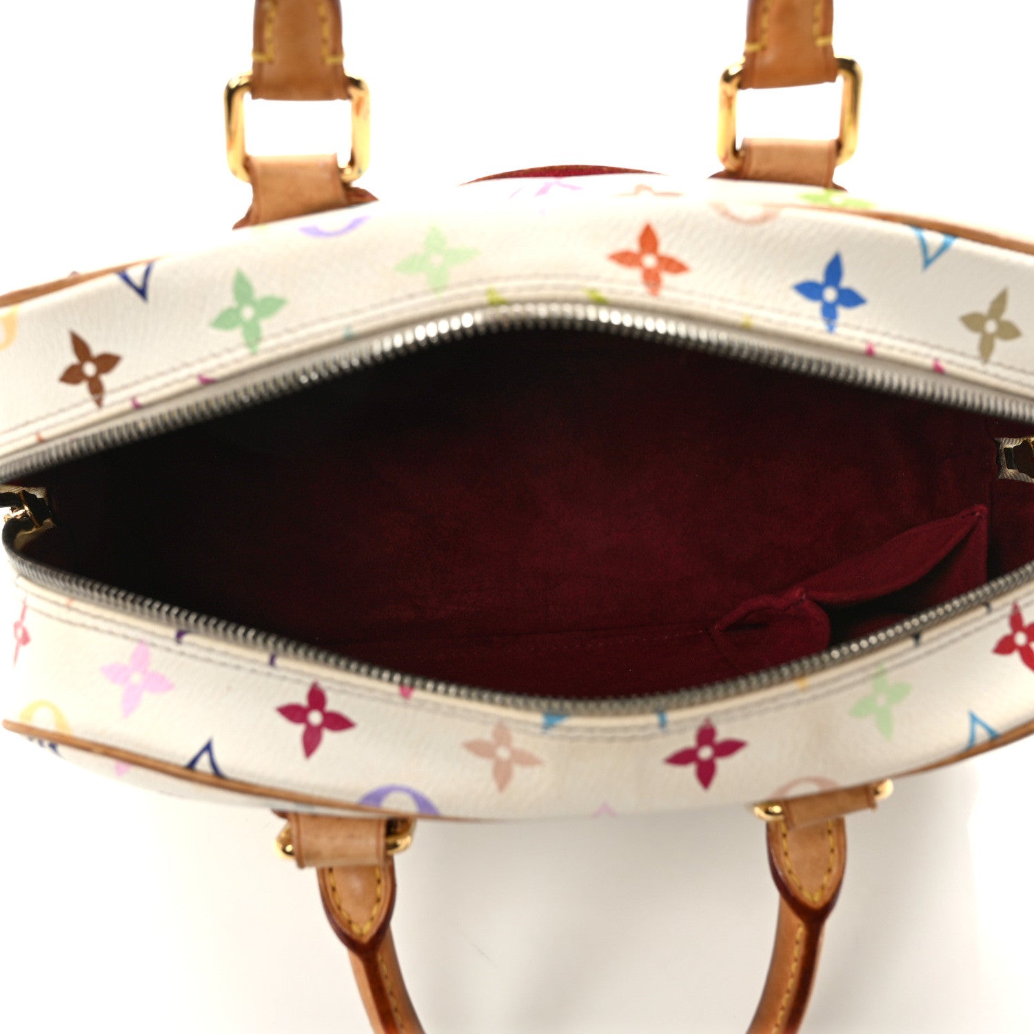 Louis Vuitton Monogram Multicolor Trouville White 5 of 8