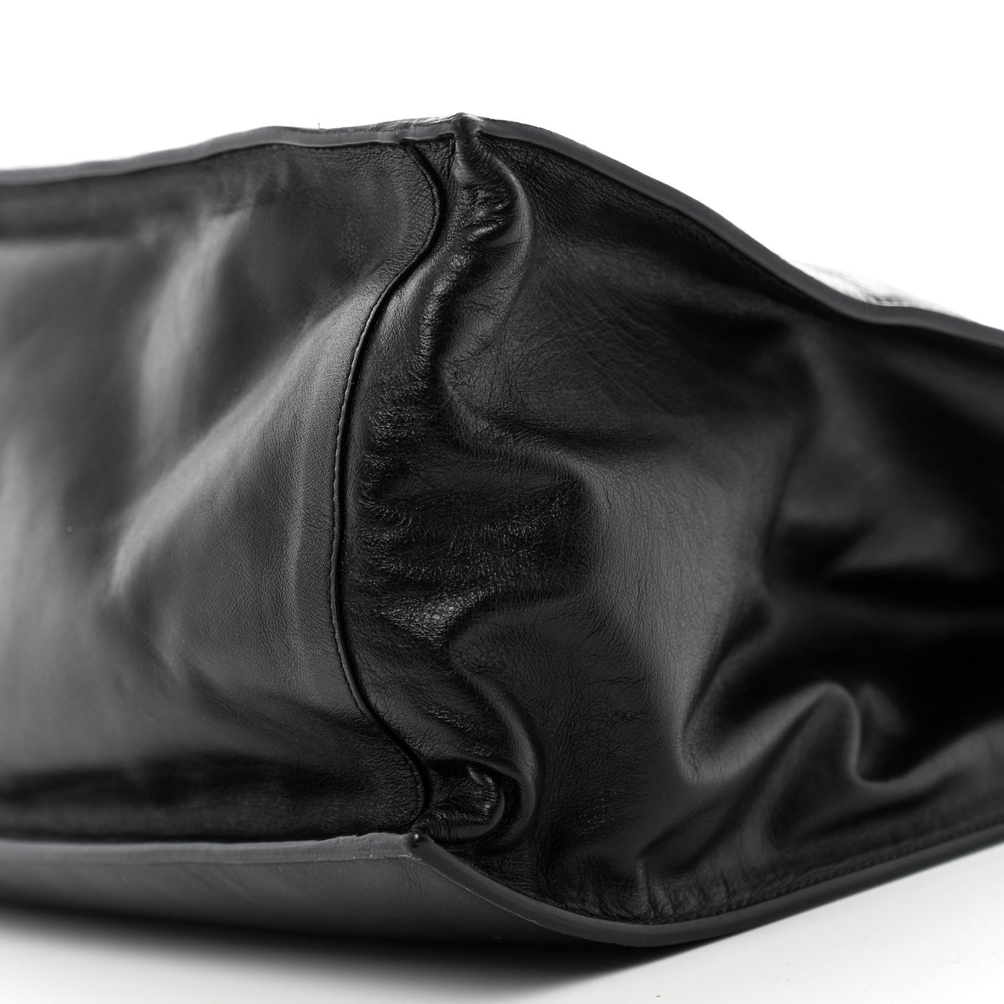 Vitello Rive Gauche Large Tote Black
