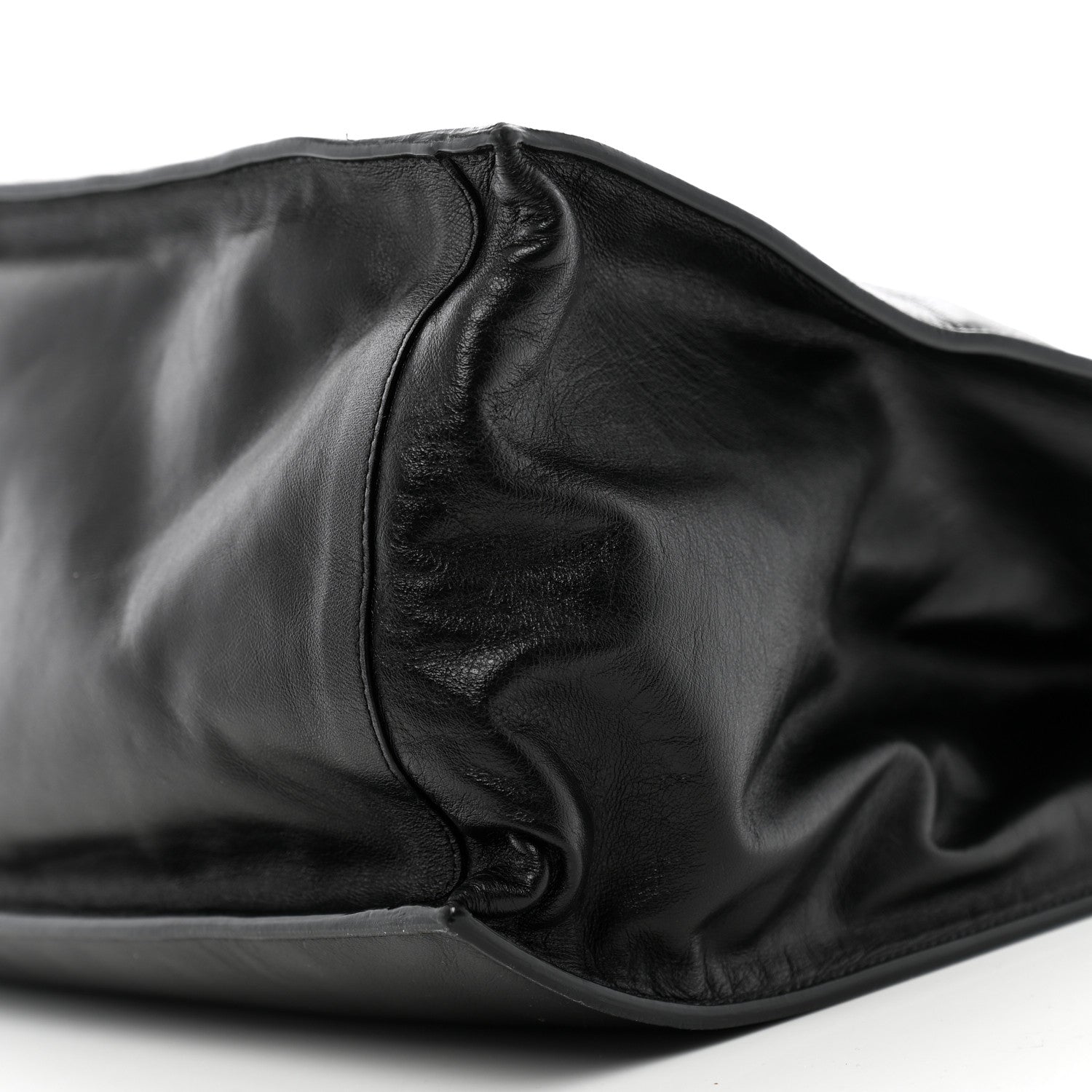 Saint Laurent Vitello Rive Gauche Large Tote Black 10 of 11
