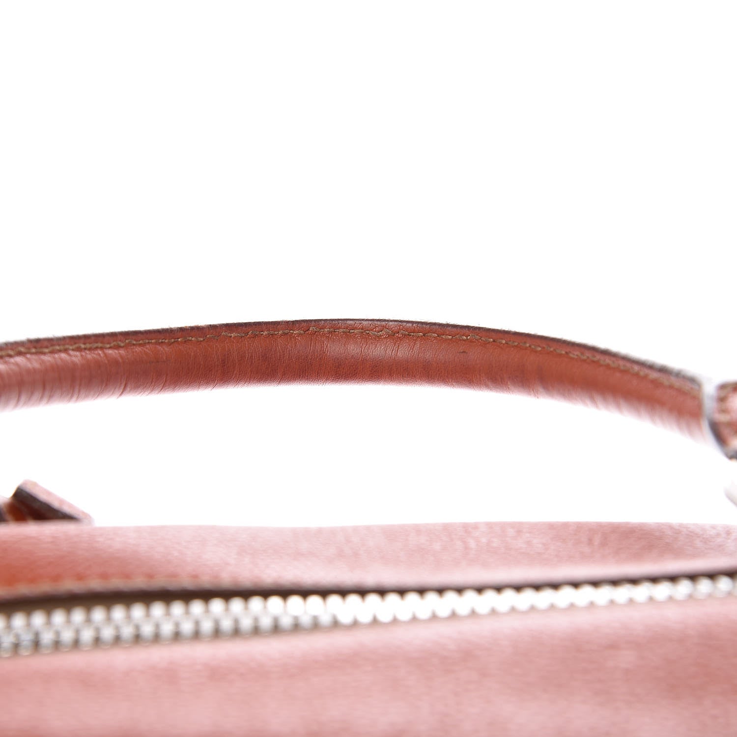 Prada Vitello Daino Logo Bowler Rame 14 of 19