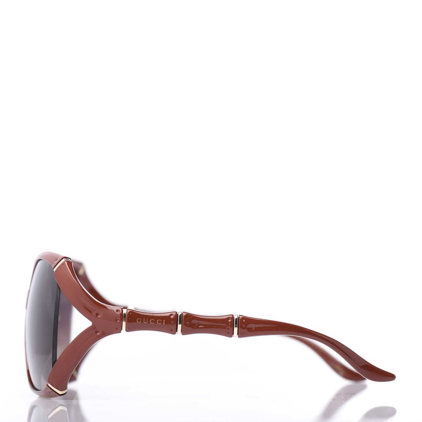 Bamboo Effect Sunglasses GG0505S Red