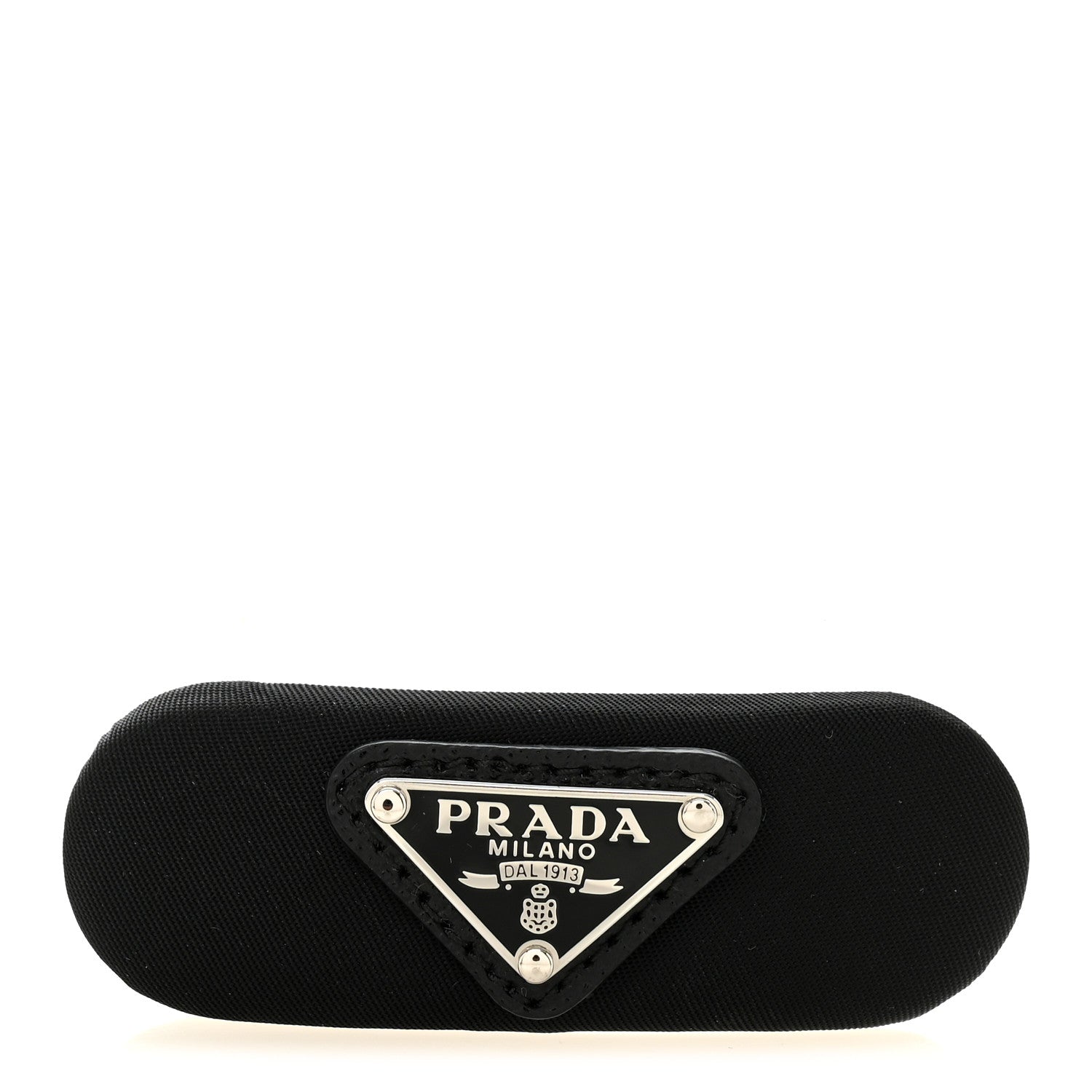 Prada Re-Nylon Hair Clip Black 1 of 3