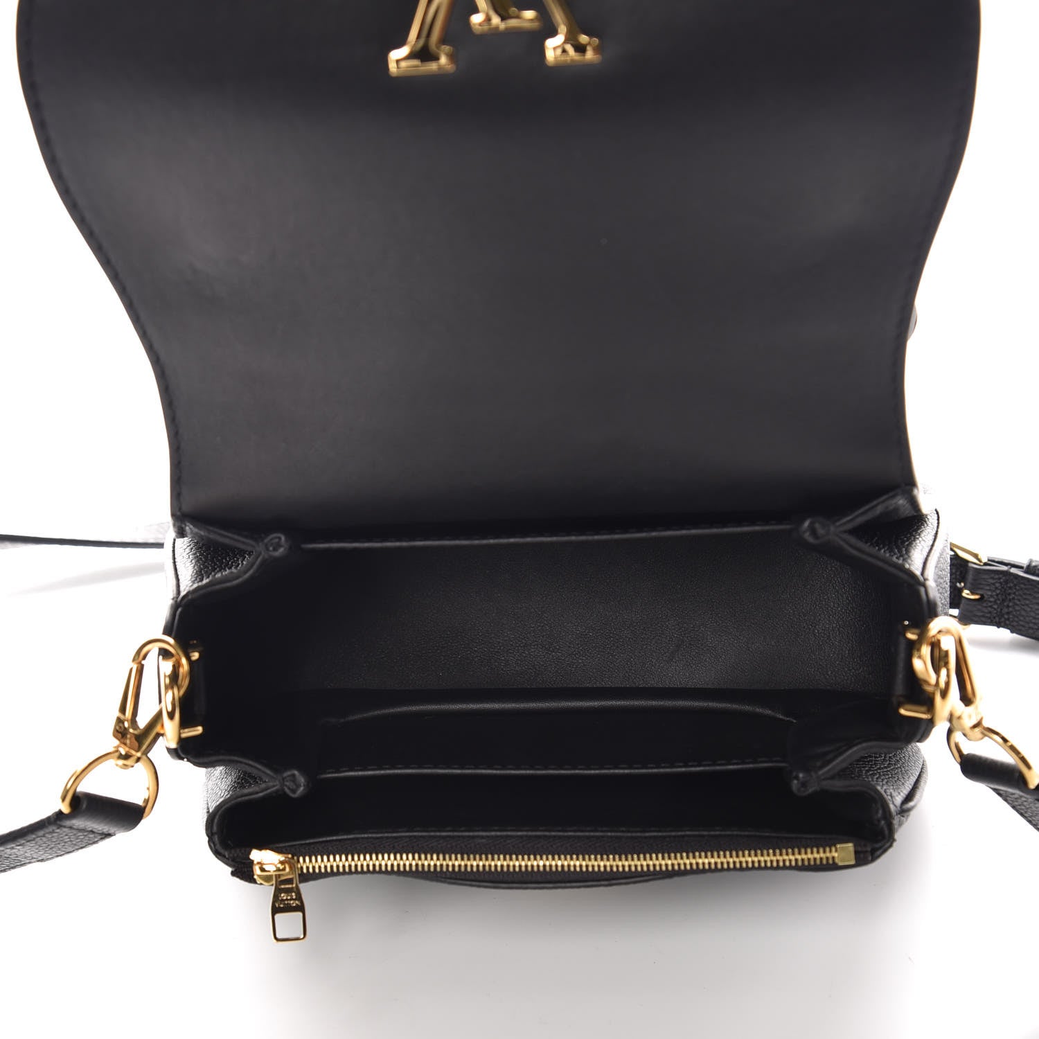 Louis Vuitton Grained Calfskin Vivienne NM Black 7 of 12