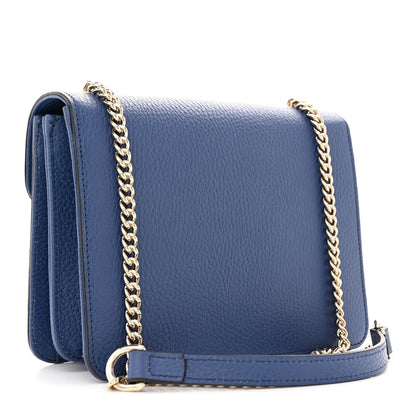 Gucci Dollar Calfskin Small Interlocking G Shoulder Bag Caspian 3 of 13