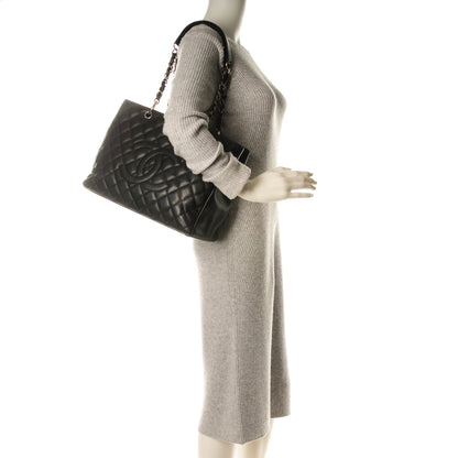 Chanel Caviar Quilted Grand Shopping Tote GST Black 2 of 8
