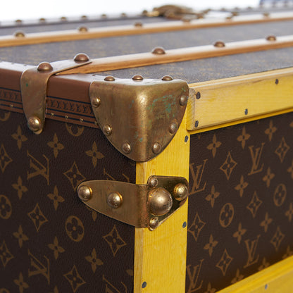 Louis Vuitton Monogram Malle Courrier Lozine Trunk 110 17 of 50