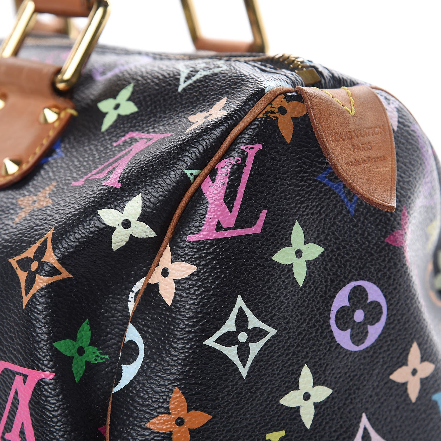 Louis Vuitton Monogram Multicolor Speedy 30 Black 14 of 19