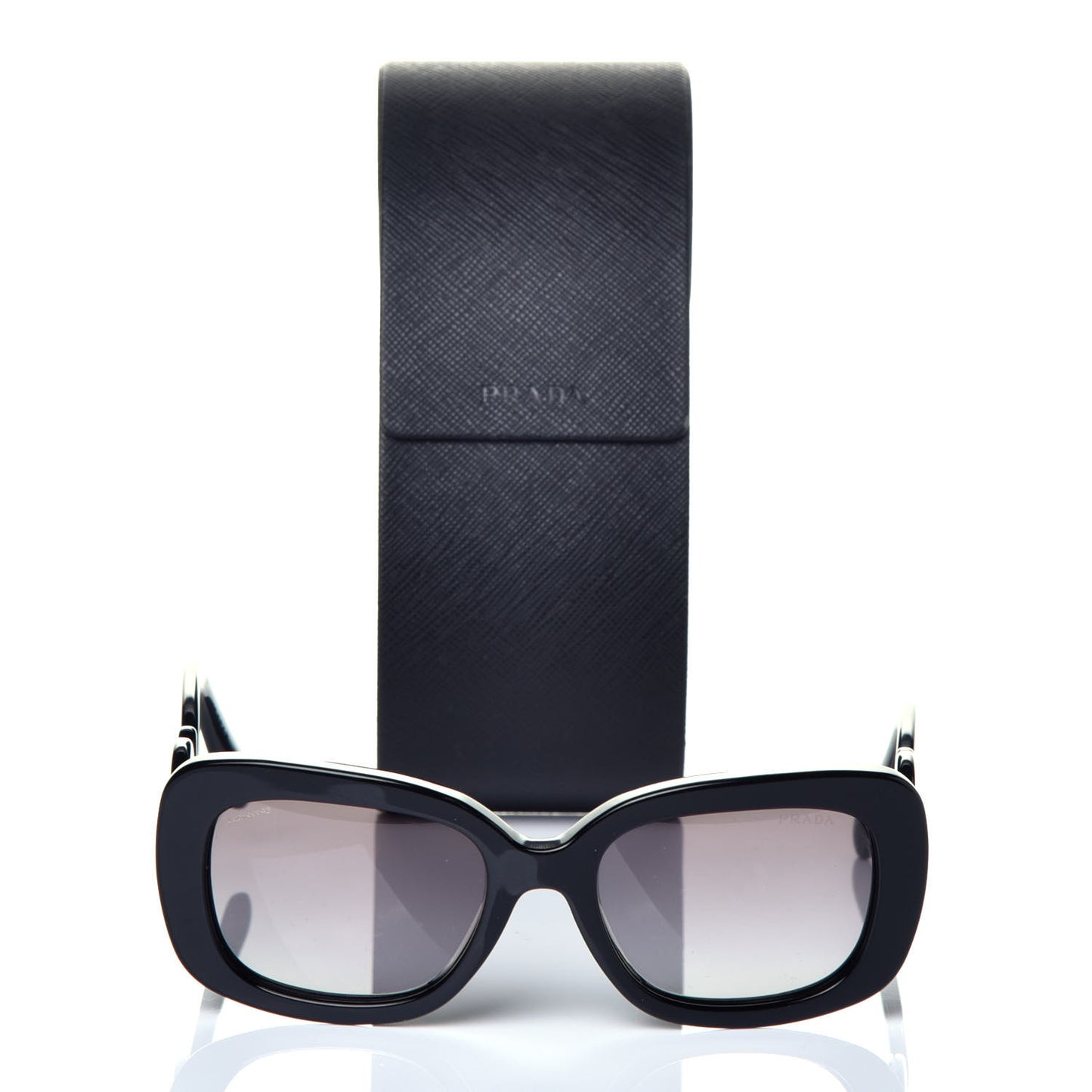 Acetate Baroque Sunglasses SPR 27O Black