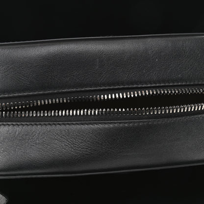 Tom Ford Calfskin Top Handle Bag White Black 8 of 19