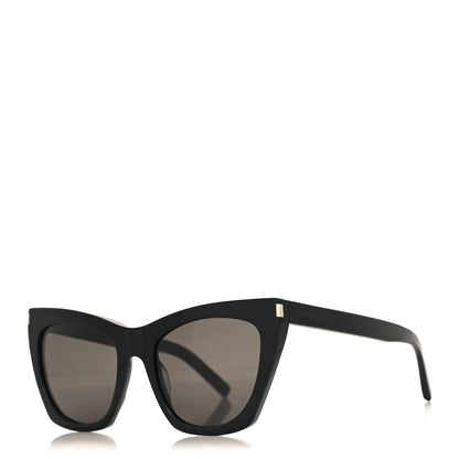 Saint Laurent New Wave SL214 Kate Cat Sunglasses Black 1 of 8