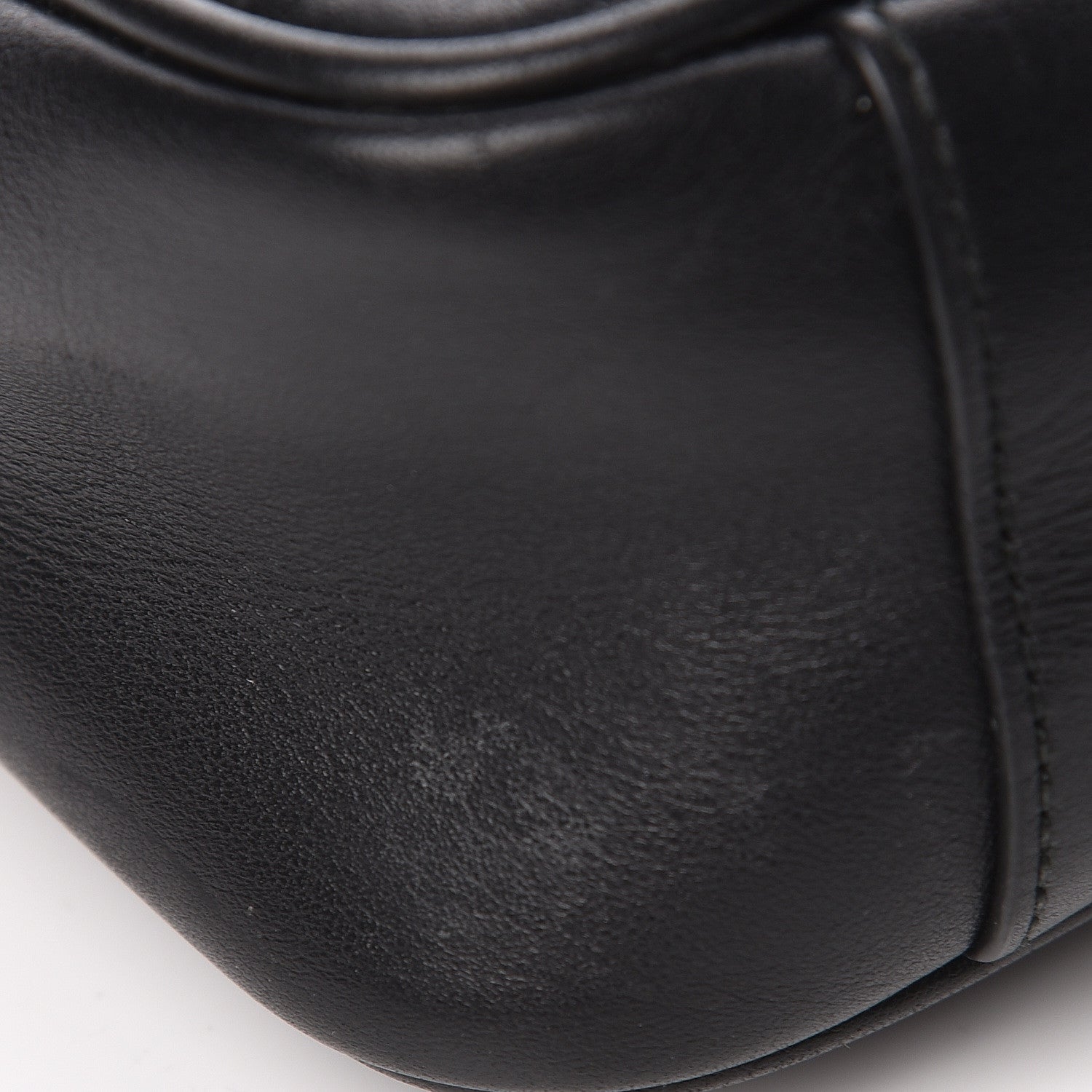 Gucci Calfskin Matelasse Small GG Marmont Shoulder Bag Black 13 of 19