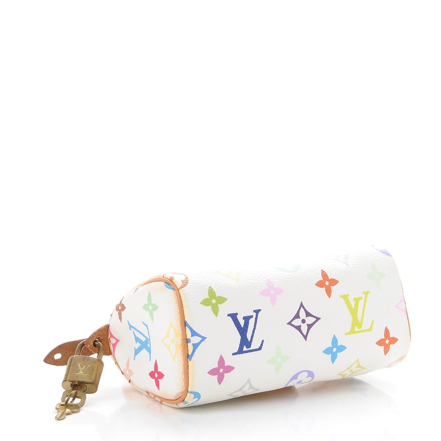 Monogram Multicolor Mini Sac HL Speedy White