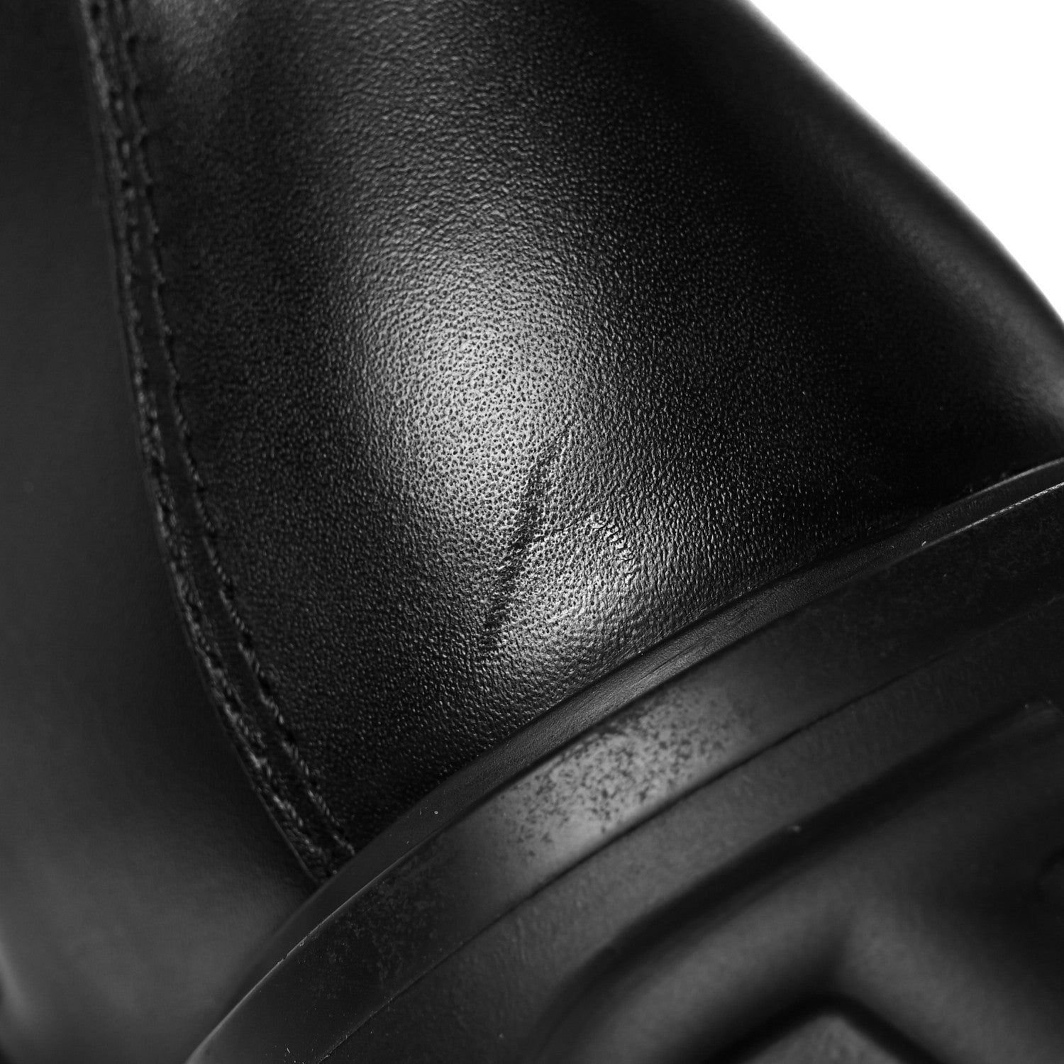 Valentino Garavani Calfskin VLOGO Uniqueform 55/85mm Flatform Knee High Boots 41 Black 8 of 10