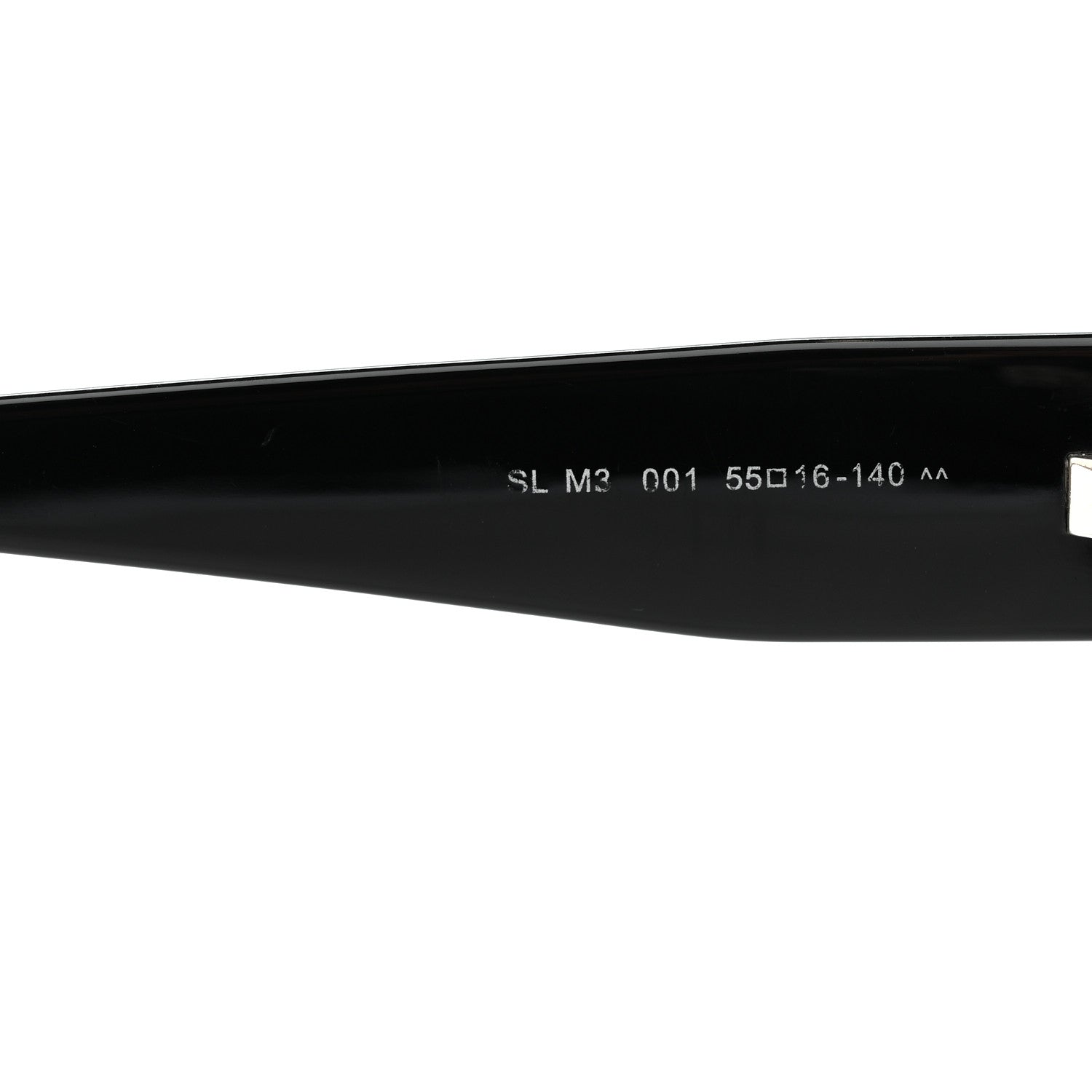 Saint Laurent Acetate Rope Sunglasses SL M3001 Black 5 of 7